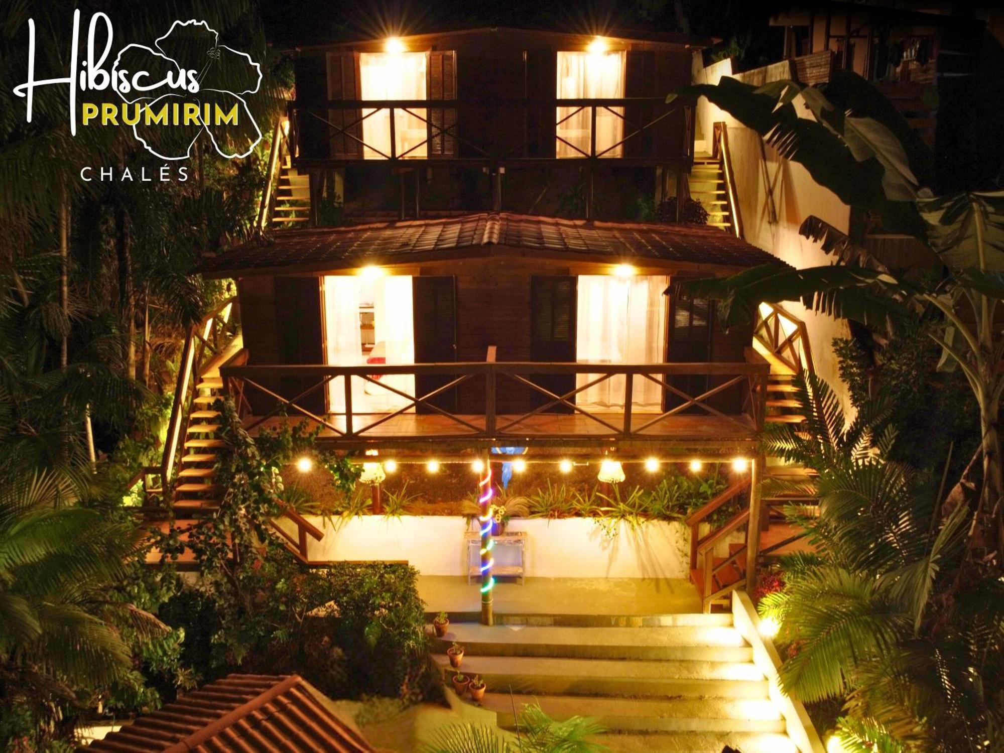Hibiscus Prumirim Chales Ubatuba Exterior foto