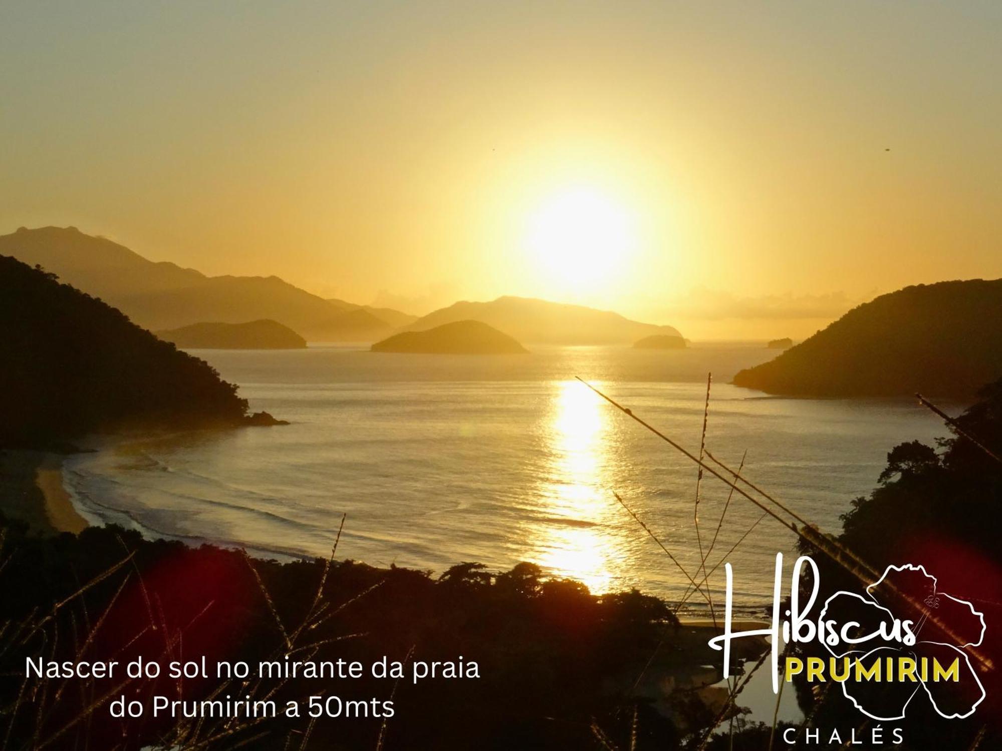 Hibiscus Prumirim Chales Ubatuba Exterior foto