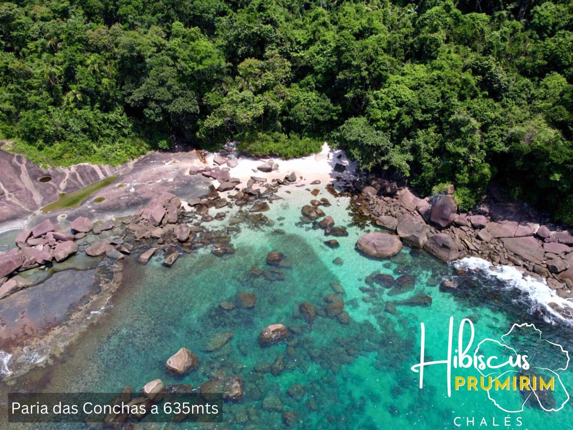 Hibiscus Prumirim Chales Ubatuba Exterior foto