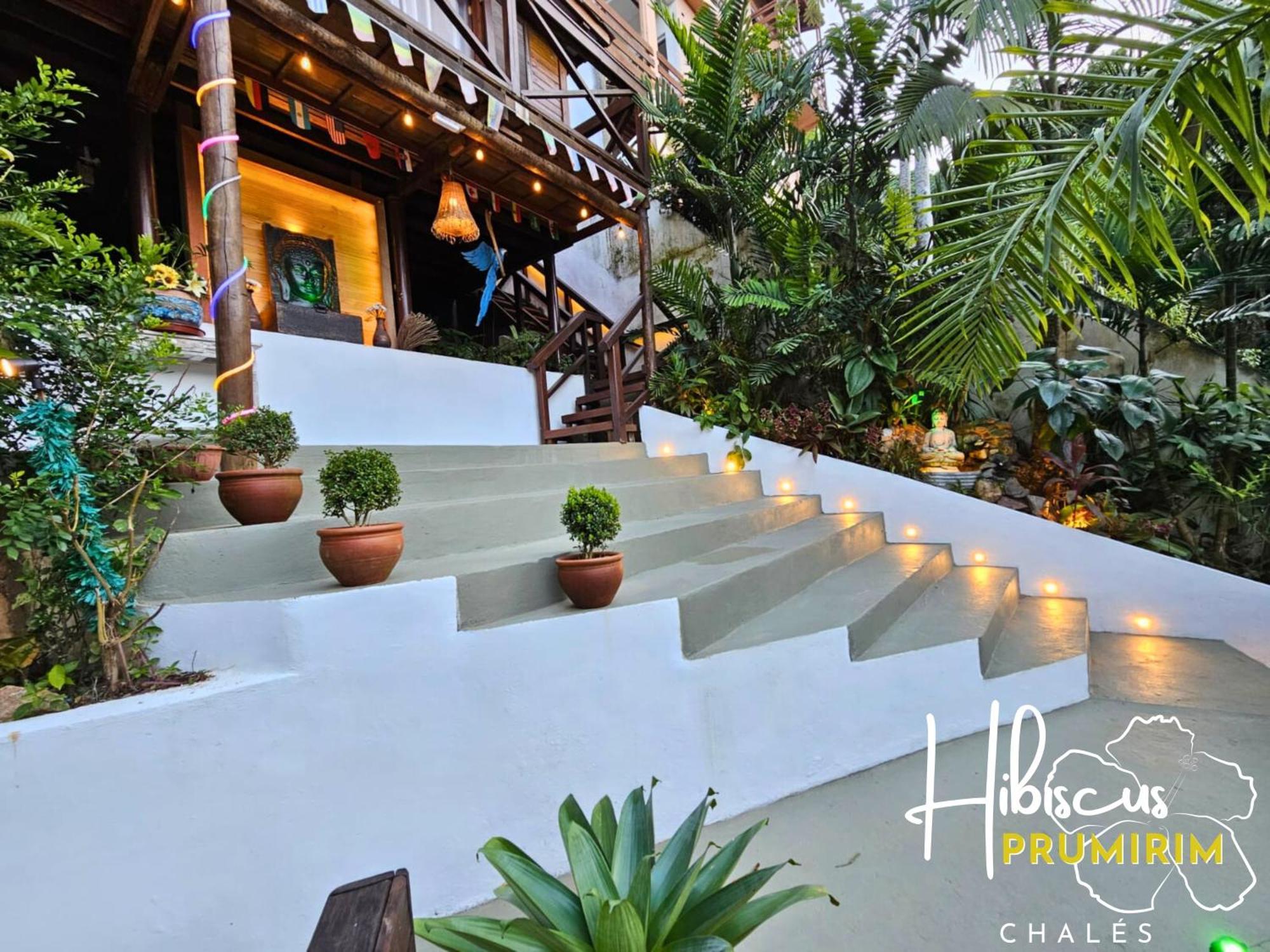 Hibiscus Prumirim Chales Ubatuba Exterior foto