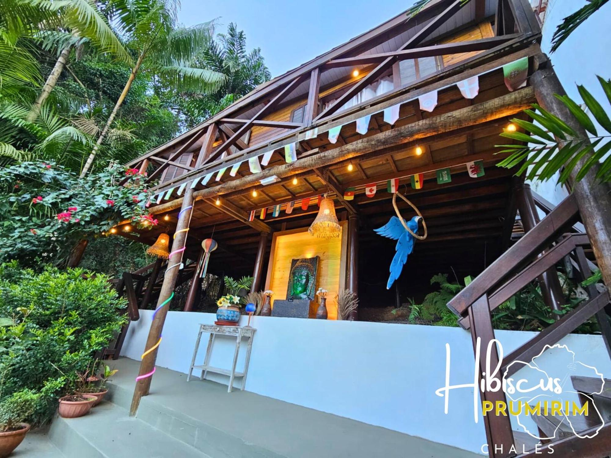Hibiscus Prumirim Chales Ubatuba Exterior foto