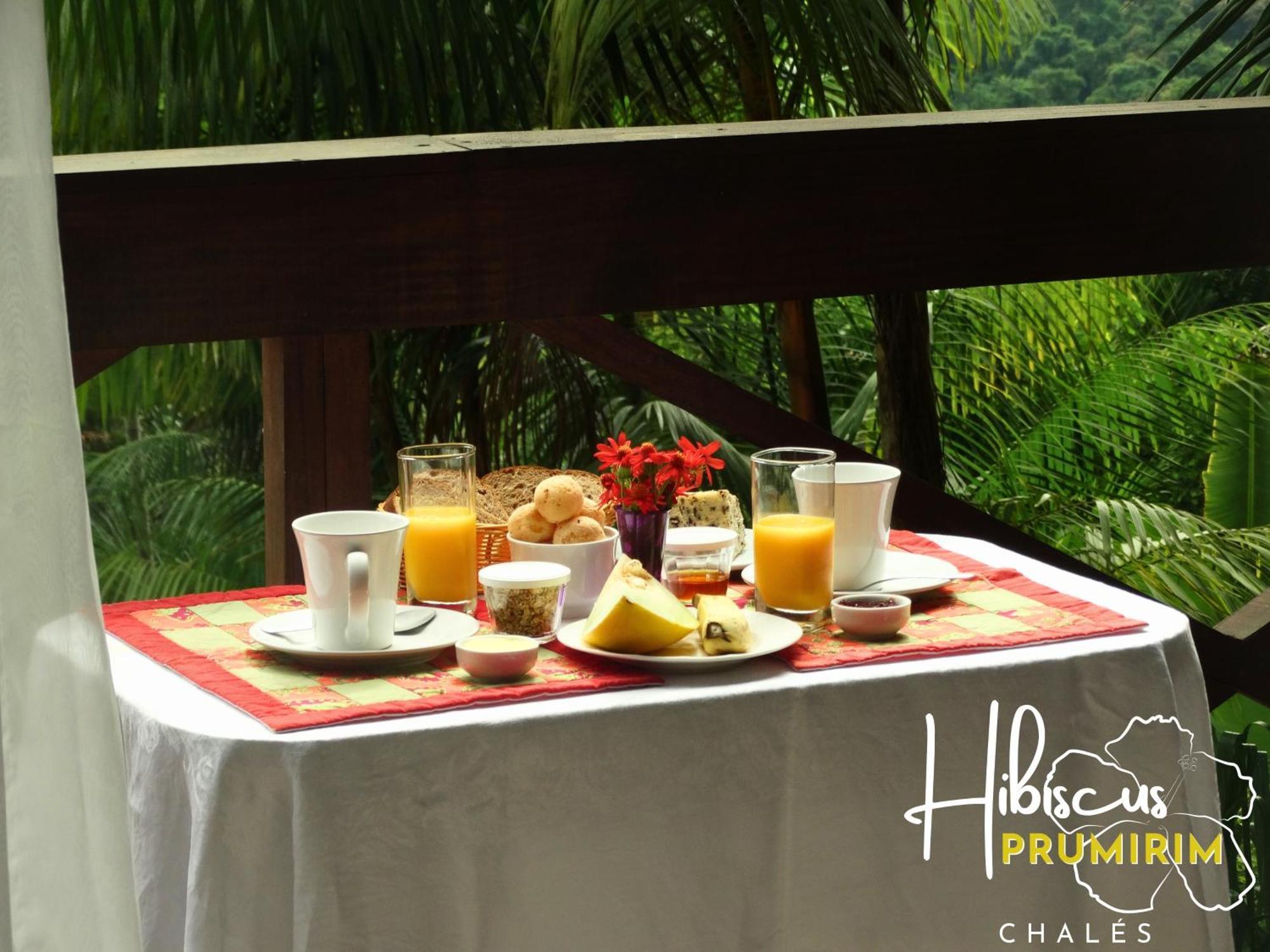 Hibiscus Prumirim Chales Ubatuba Exterior foto